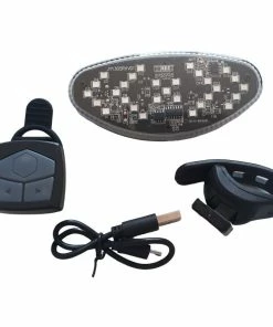 Clignotant Vélo Sans Fil Optimiz 4 Fonctions USB