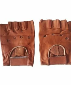 Gants Vélo Vintage Taille M En Cuir