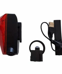 Kit Eclairage Velo Atoo 5 Leds 2 Fonctions USB -Pas Cher VTT Magasin kit eclairage velo atoo 5 leds 2 fonctions usb 2