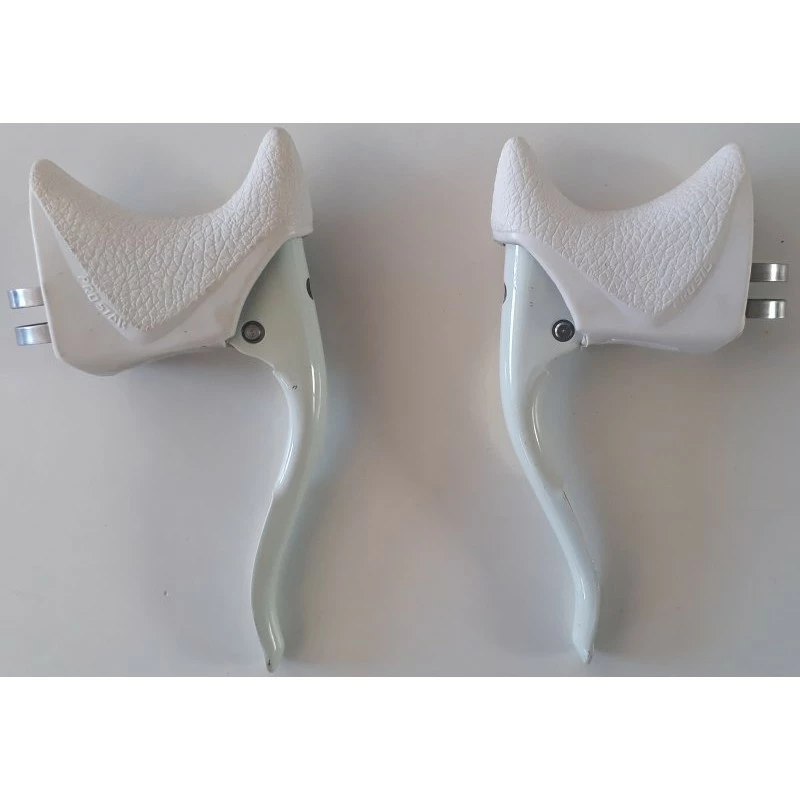 Paire De Leviers De Freins Blanc 2 Paire De Leviers De Freins Blanc – Image 2
