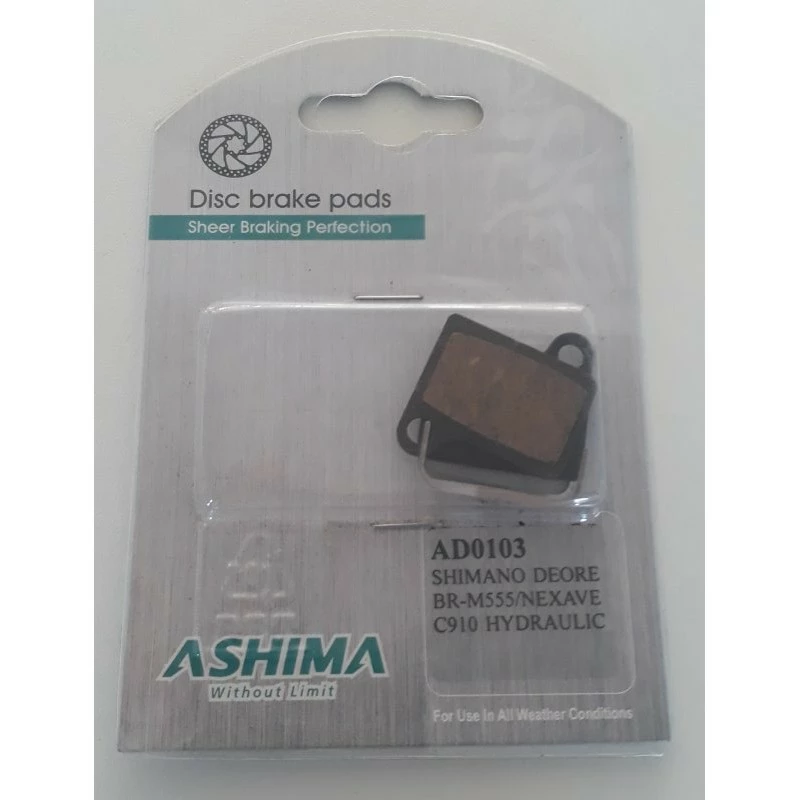 Plaquettes De Freins Ashima AD0103 Shimano Deore 1 Plaquettes De Freins Ashima AD0103 Shimano Deore