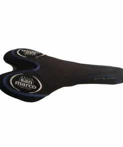 Selle San Marco Era K Titanium Bleue Et Noire