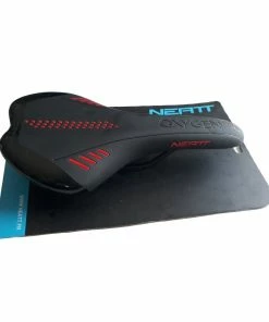 Selle Velo Confort Neatt Oxygen Noire Et Rouge